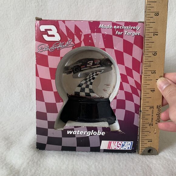DALE EARNHARDT SR NASCAR RARE WATERGLOBE #3 ORIGINAL BOX TARGET EXCLUSIVE RARE - Picture 10 of 12